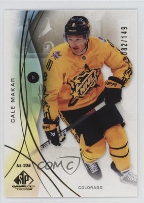 2024-25 Upper Deck SP Game Used All-Stars Gold 82/149 Cale Makar #144 1j6p