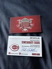 Cincinnati Reds Owner BOB CASTELLINI Signed Business Card BASEBALL MLB AUTOGRAPH