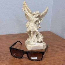 Y2K Perry Ellis Mens Sunglass Demi Plastic Rectangle, Solid Smoke Lens PE3039 1