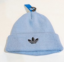ADIDAS Originals Unisex Beanie Trefoil JL1081 Blue New with Tags MSRP 24