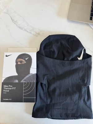 Nike Pro Therma-Fit Hyperwarm Hood Ski Mask Black Brand new | eBay