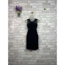 Morgan & Co Black Bodycon Cut-Out Dress