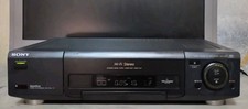 SONY SLV-E810 VHS VIDEO RECORDER 6 STEREO HEADS WITH REMOTE CONTROL