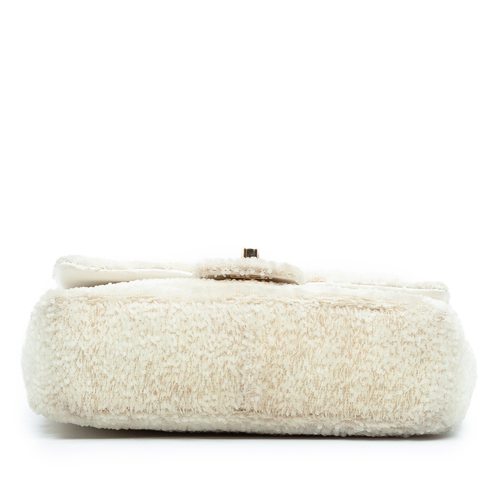 Authenticated Chanel Small Sequins Single Flap Li… - image 3