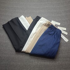 Alfred Dunner Capris Womens Elastic Waist Cropped Pants Select Your Size