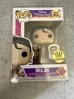 Funko POP! Mulan Disney Princess w/pin #323 [Funko Exclusive] New