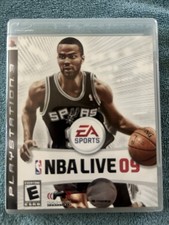 NBA Live Basketball Sports 09 PlayStation 3 Manual Included Game Tested Working