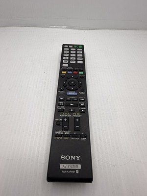 Original Sony RM-AAP078 Genuine OEM Remote Control Home Theater AV System