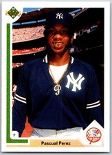 ⚾ 1991 Upper Deck #671 Pascual Perez New York Yankees