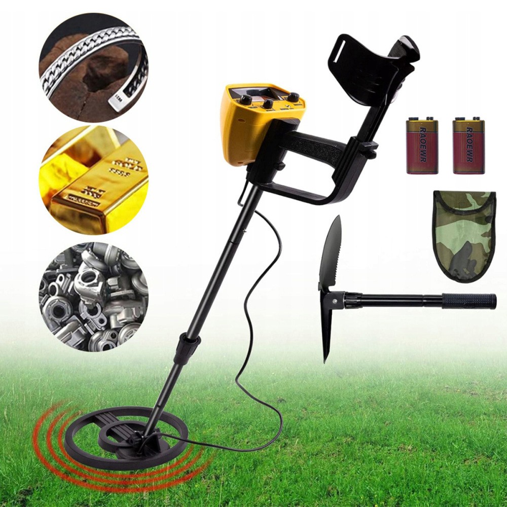 LCD Metalldetektor Professioneller Gold Metal Detector Wasserdicht