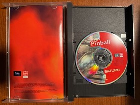 Hyper 3-D Pinball 1996 Sega Saturn CIB Complete Very Good Tested Working Clean!