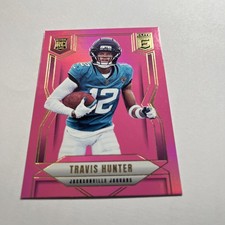2025 Panini Elite Travis Hunter Rookie Aspirations PINK SSP RC#114 JAGS🔥🔥