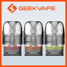 GeekVape Q Pod Cartridge 3 ml - 0,4 Ω, 0,6 Ω oder 0,8 Ω - 3 Stück pro Packung