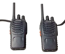 2 Pack of Baofeng BF-888S Two-Way Radios, Rechargeable Battery