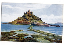 AR Quinton St Michaels Mount Cornwall 2189 J Salmon pre 1920 Art Postcard