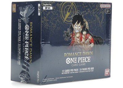 One Piece Romance Dawn Booster Box OP-01 1st Wave English, Blue