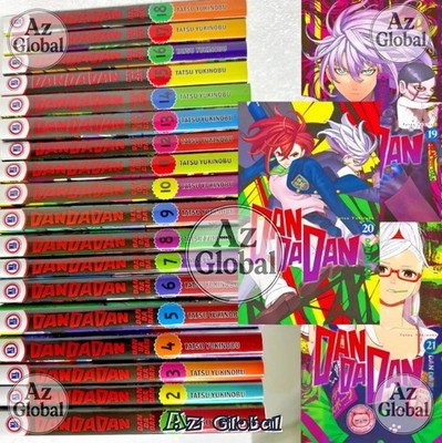 DANDADAN Manga Full Set English Volume 1-21 New by Yukinobu Tatsu FAST SHIPPING