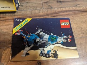 LEGO Vintage 1985 Classic Space Fx Star Patroller 6931 rare samsonite canada box