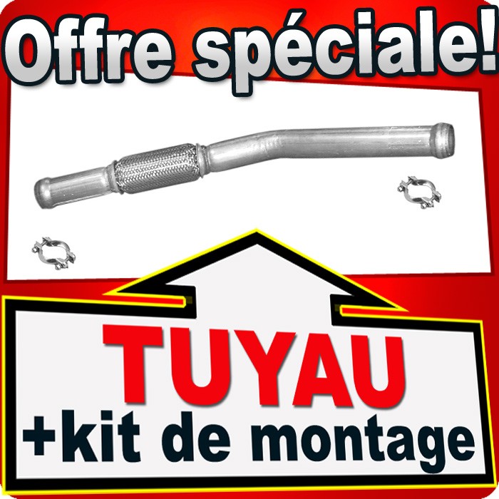 Tuyau intermédiaire Saab 900 résout fuite échappement moteur 2.0 2.3 turbo