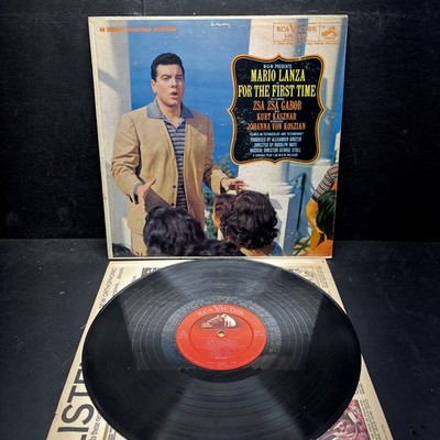 Mario Lanza: For The First Time (Soundtrack) - Vinyl - 1959 RCA LM2338 Red Label