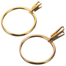 2 Pcs Finger Base Trying Supply Rings Accessories Tool