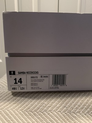 New adidas Nice Kicks x Samba Consortium Cup Size 14 | eBay