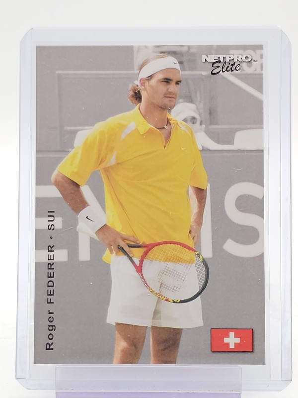 ROGER FEDERER 2003 NETPRO ELITE EVENT EDITION ROOKIE #RF-2 TENNIS Q7457