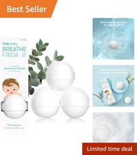 Gentle Eucalyptus  Lavender Bath Bombs   Soothing Vapor for Kids - 3 Count