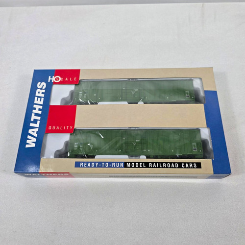 Walthers RTR HO Int'l Bridge & Terminal Co vagones de caja paquete de 2 932-26044 | Condition: New
