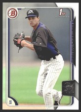 Emerson Jimenez #BP12 2015 Bowman Prospects Colorado Rockies