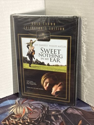 Sweet Nothing in My Ear (DVD, 2019) Jeff Daniels Hallmark - NEW & SEALED