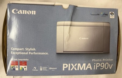   Canon PIXMA iP90V Inkjet Printer New Damaged Box, Never Used