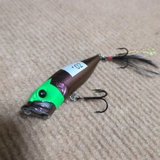 Megabass POP-X Repaint Topwater Lure, Unused, No Box, Fishing Equipment