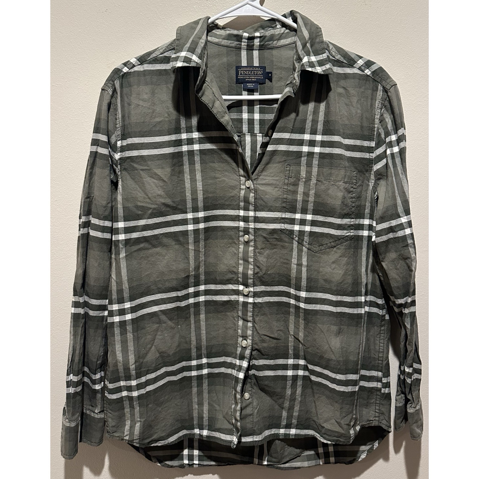 Pendleton Women’s Button Up Flannel Size Small - … - image 1