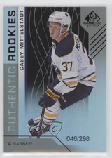 2018-19 SP Game Used Authentic Rookies Rainbow 46/298 Casey Mittelstadt #160 kq9
