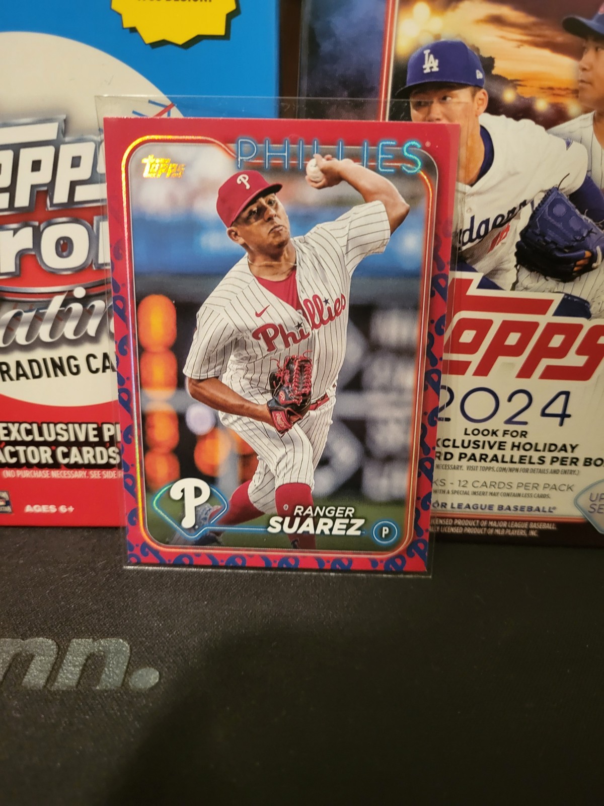 2024 Topps Series 1 - Ranger Suarez #229 Team Color Border