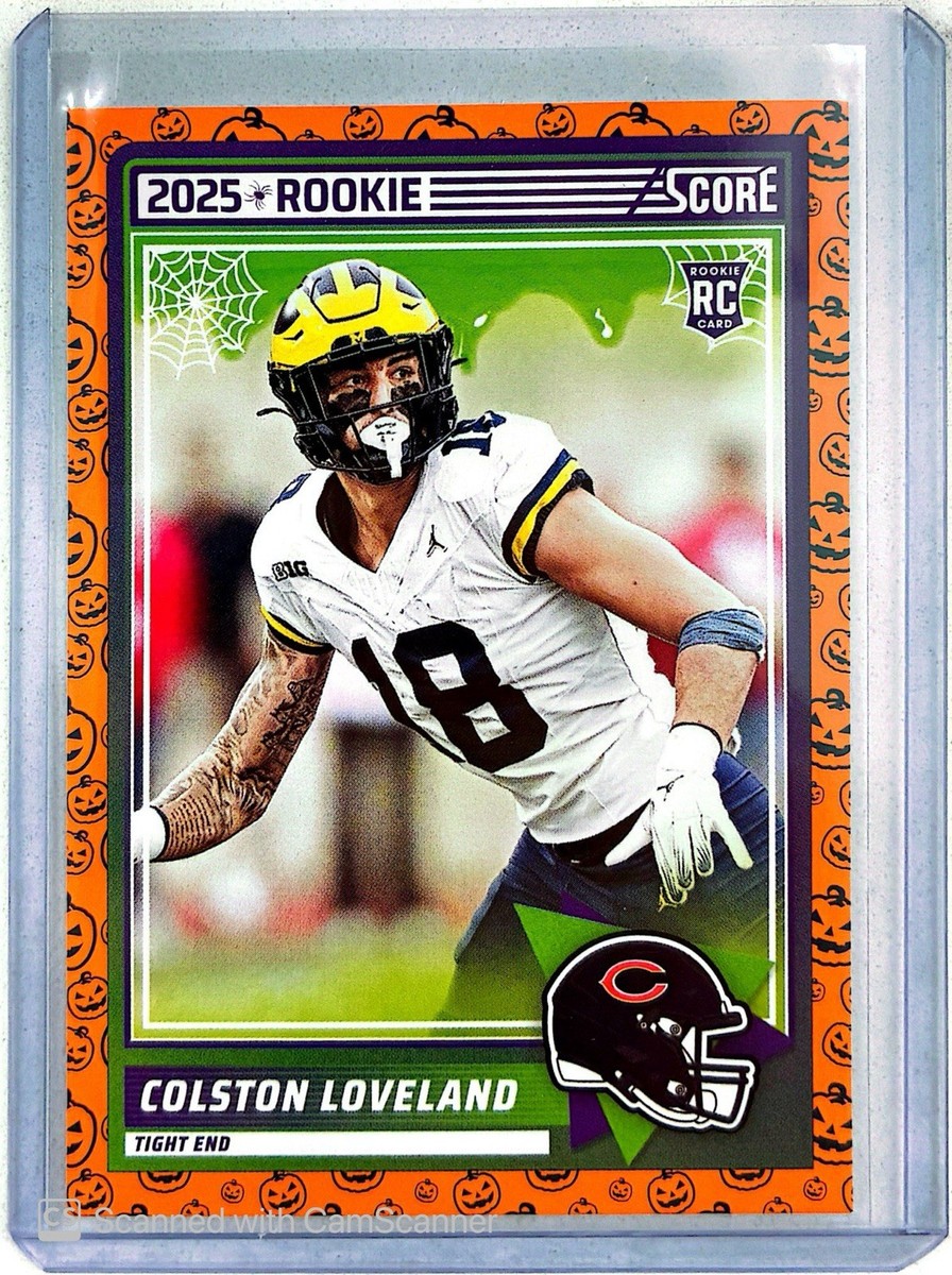 2025 Score A Treat Halloween #31 Colston Loveland (RC) - Chicago