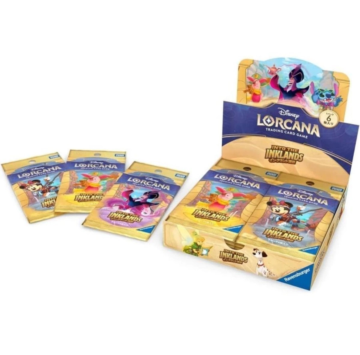Disney Lorcana INTO THE INKLANDS Japanese Booster Box Sealed New
