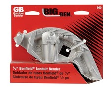 Gardner Bender 960 Big Ben Aluminum Gray Conduit Bender 3.69 Bend x 7.7 L in.