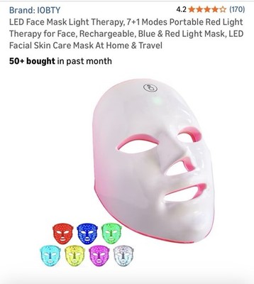 Color Changing Light Therapy Face Mask