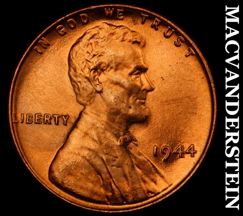 1944 Lincoln Wheat Cent-Choice Gem BU Lustrous No Reserve #i4435