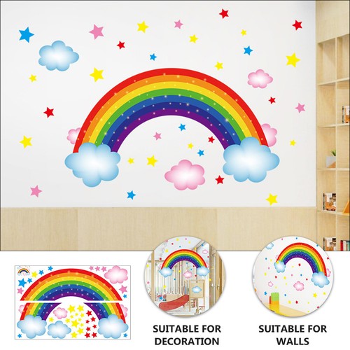 PVC Cartoon Wall Sticker for Bedroom Kids Room Reusable Decal | eBay UK
