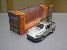 Solido No. 63 Porsche 911 Turbo made in France EXIB 1/43 scale