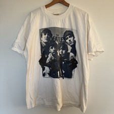 Vintage 1996 The Beatles T-Shirt Mens XL Music Rock Band Apple Promo 90s Tee