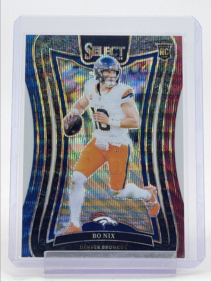 BO NIX 2024 SELECT SUITE LEVEL ROOKIE TRI COLOR BRONCOS RC /149 Q4274