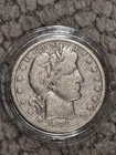 1894 O Silver Barber Half Dollar From Danbury Mint Collection