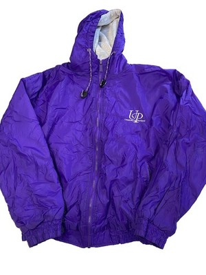 Mens GEAR Purple Vintage University Of Portland Lined Jacket Sz M