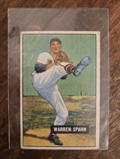 Top 10 Warren Spahn Baseball Cards 14