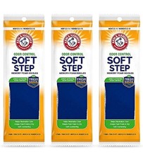 Arm Hammer Odor Control Soft Step Insoles, Memory Foam for Men Women w/Fresh