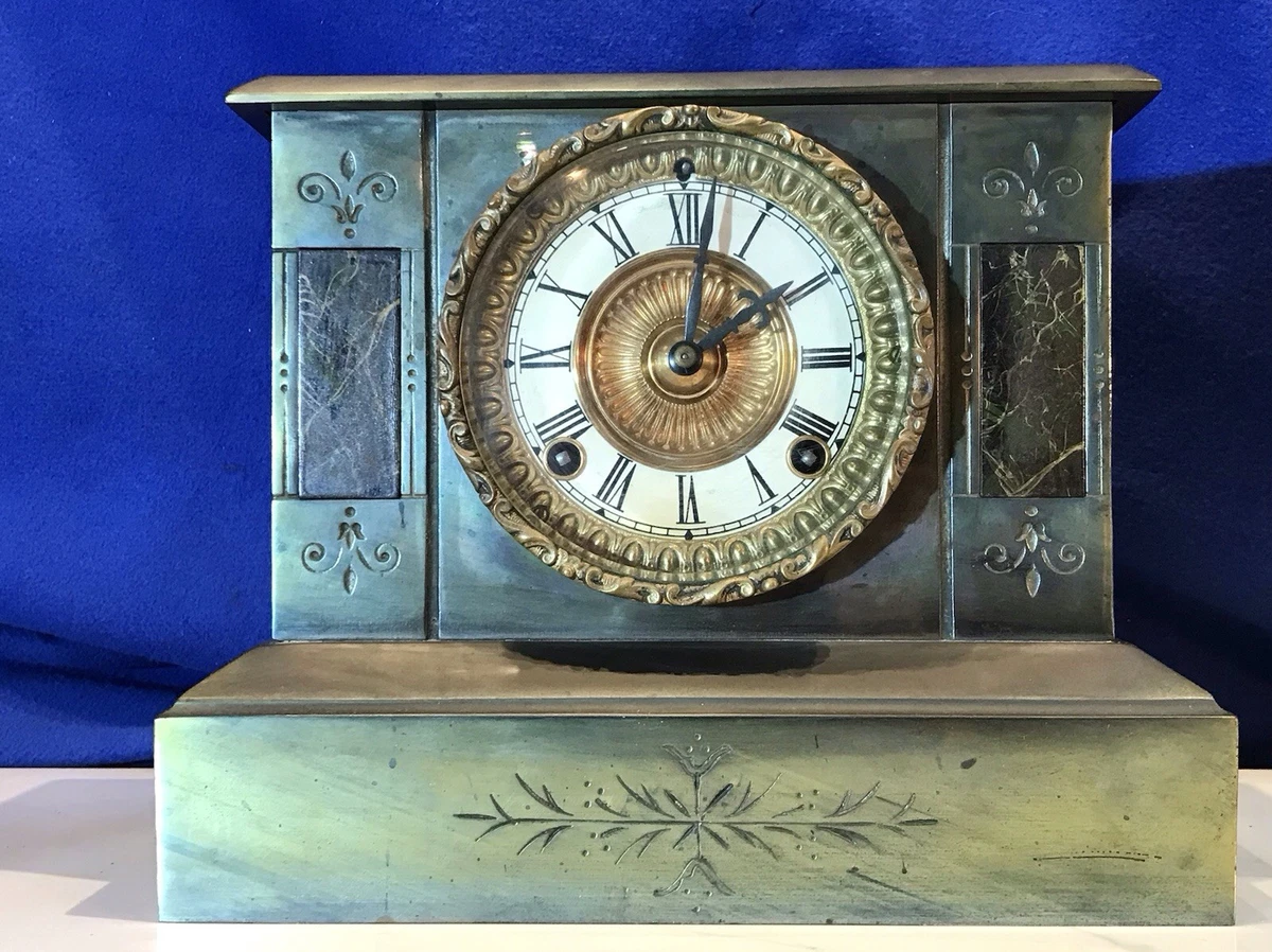 Ansonia Clock Key In Collectible Shelf & Mantel Clocks (Pre-1930